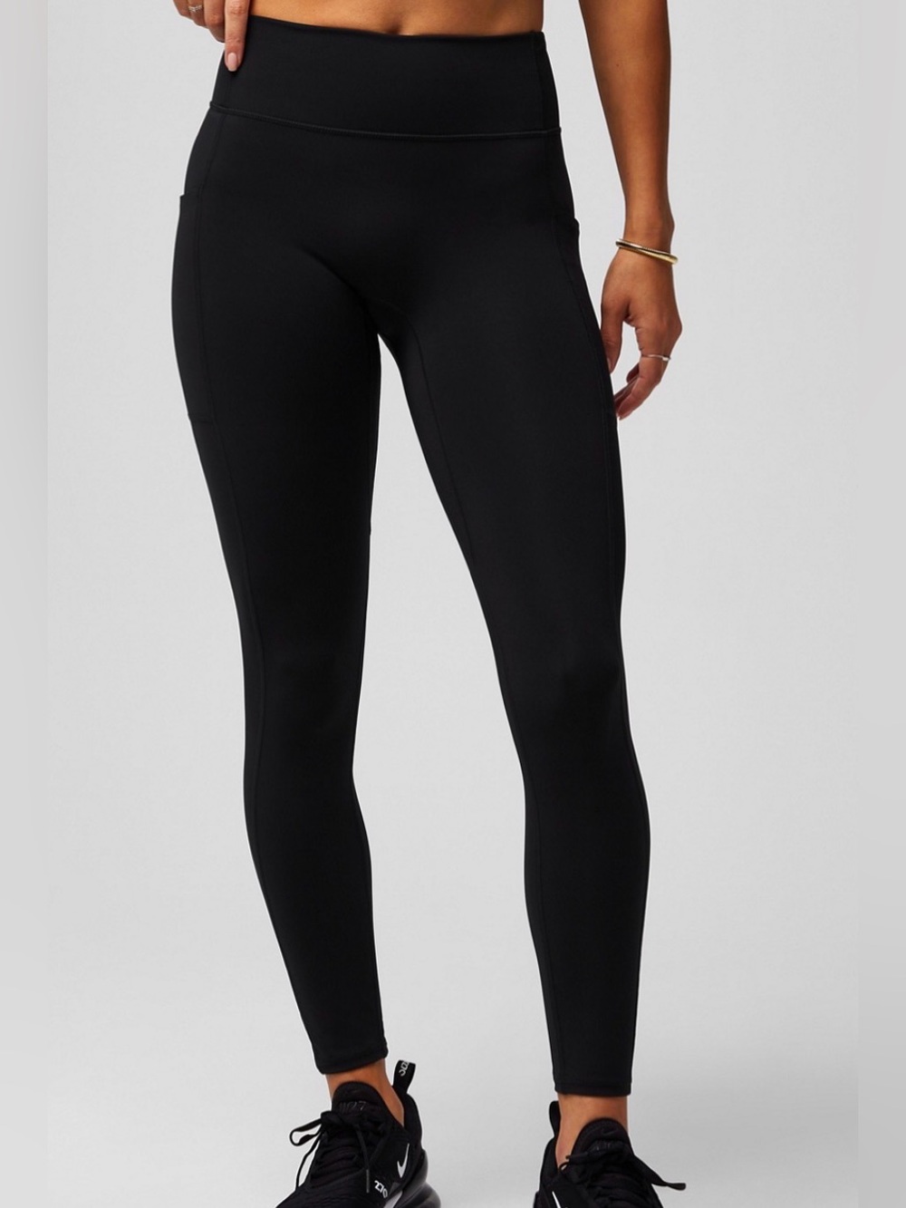 Fabletics Motion365+ Anywhere Black High Waisted Utility Leggings Size XS